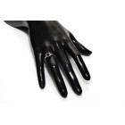 1.01 Cts. 14K White Gold Black Diamond Ring